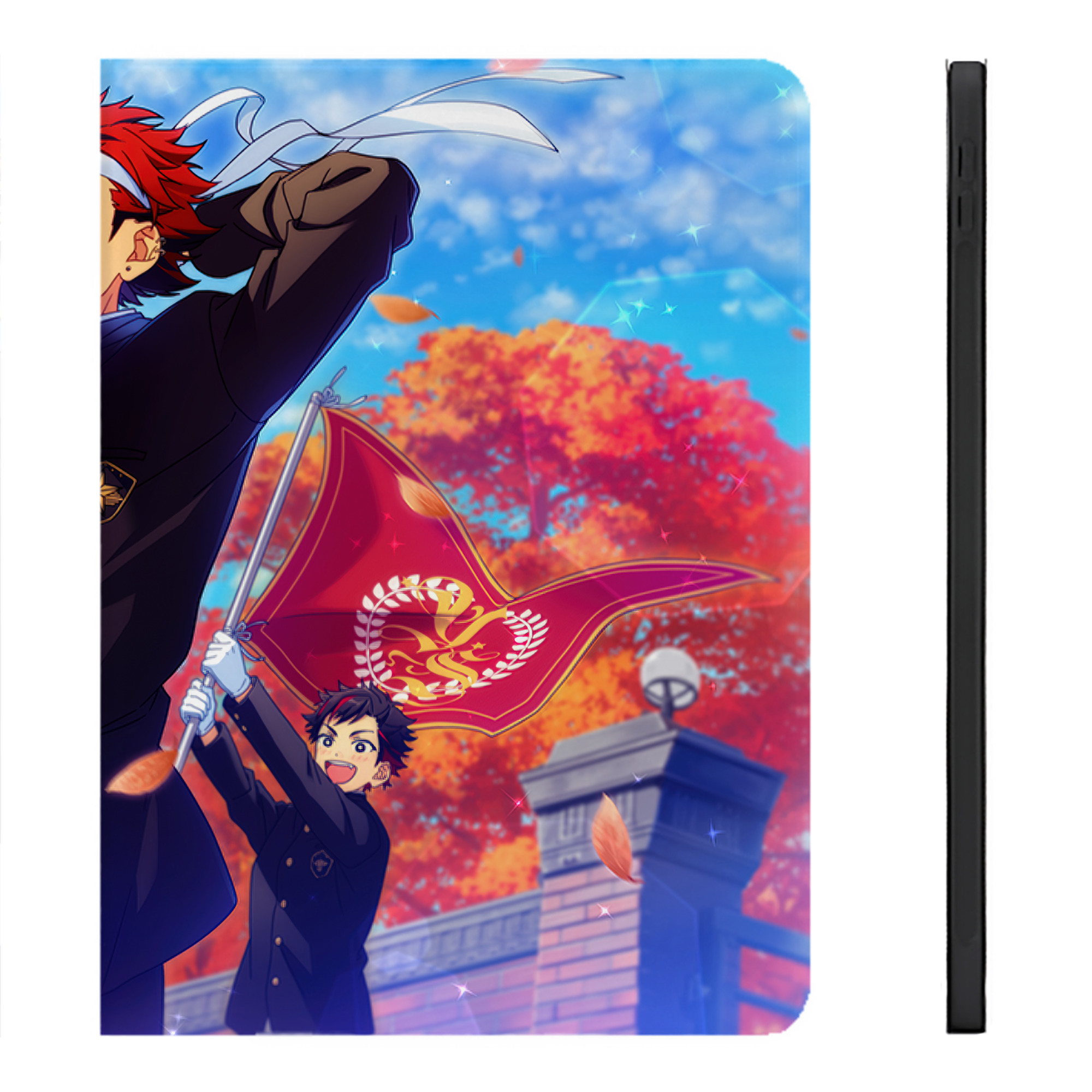 （画像用） あんさんぶるスターズ! Ensemble Stars IPadケース ペンホルダー付き ブックスタイルデザイン